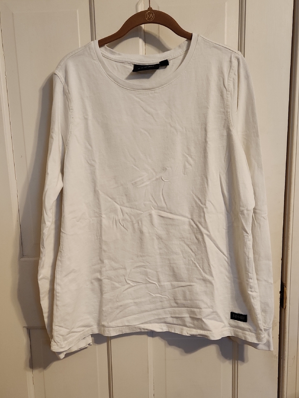 HD ADV Harley Davidson Adventure Touring White Long-Sleeve Crew Neck Shirt